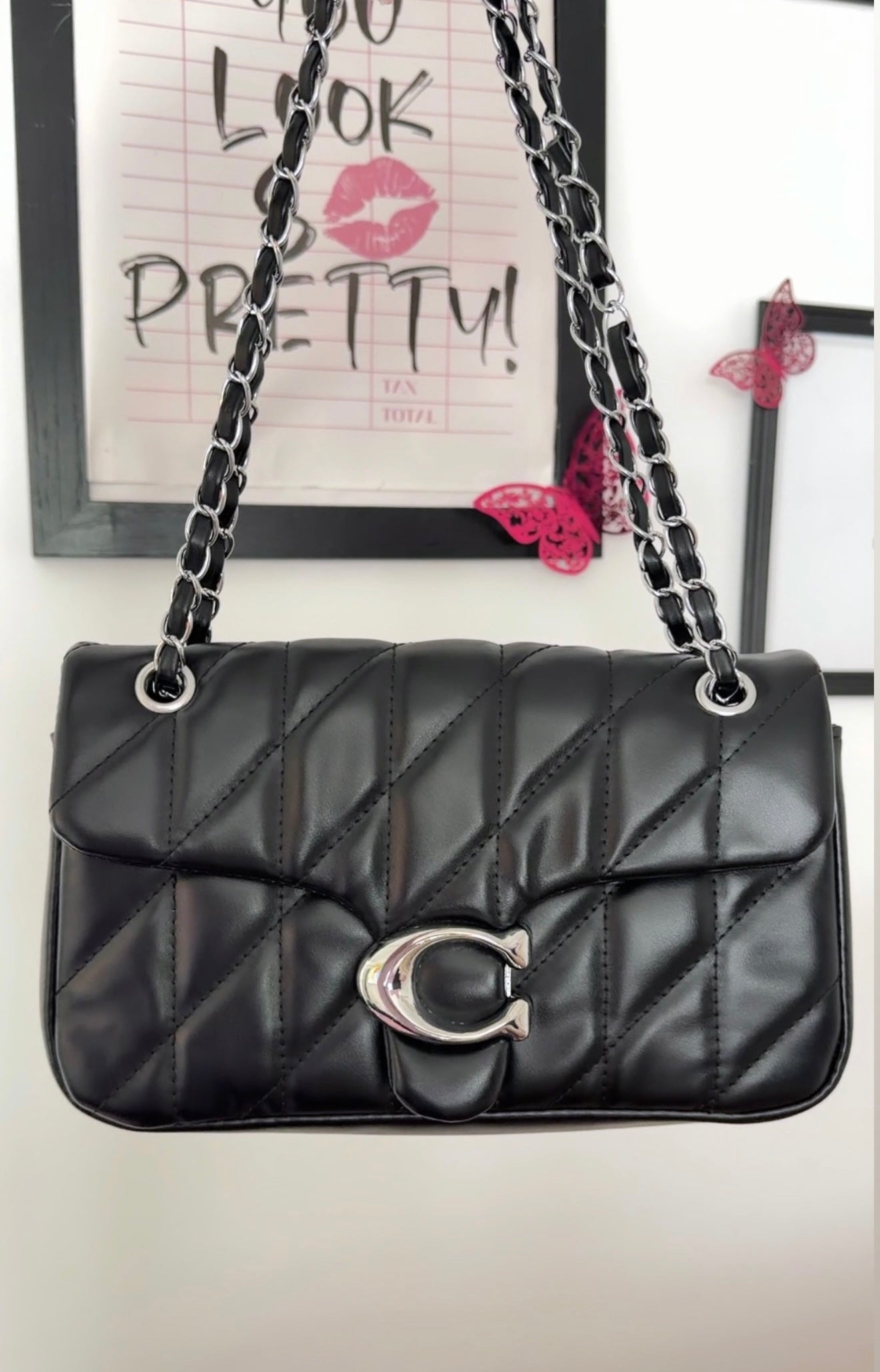 C Purse Silver