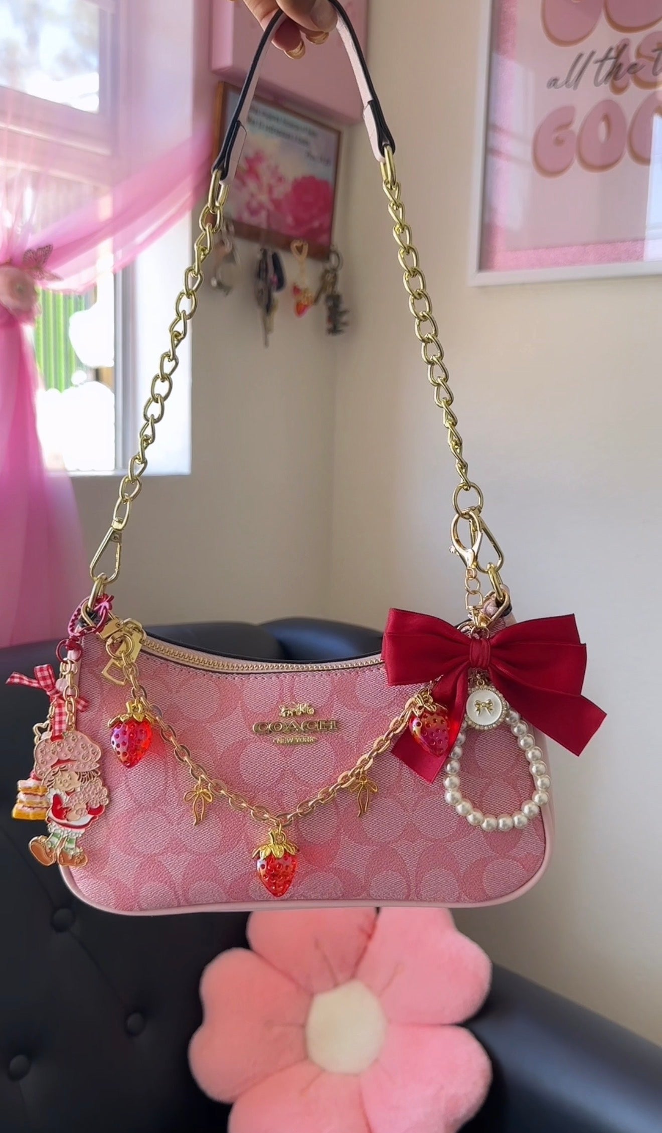 Strawberry S purse