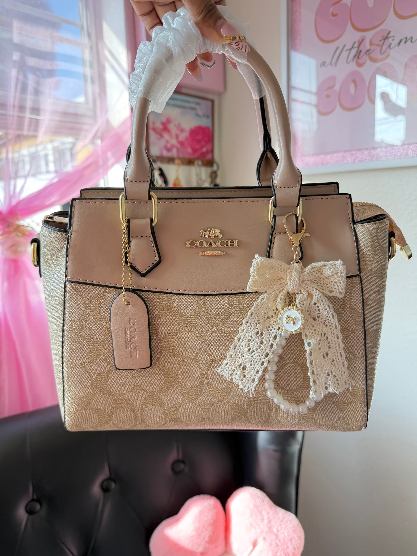 Beige Purse