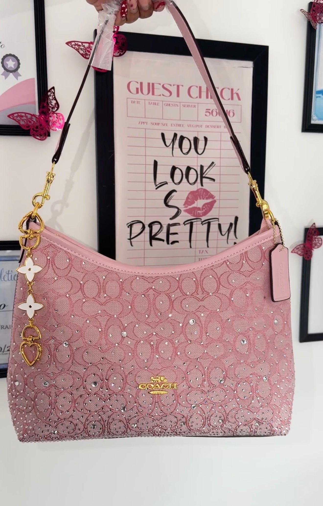 Pink Diamond Purse