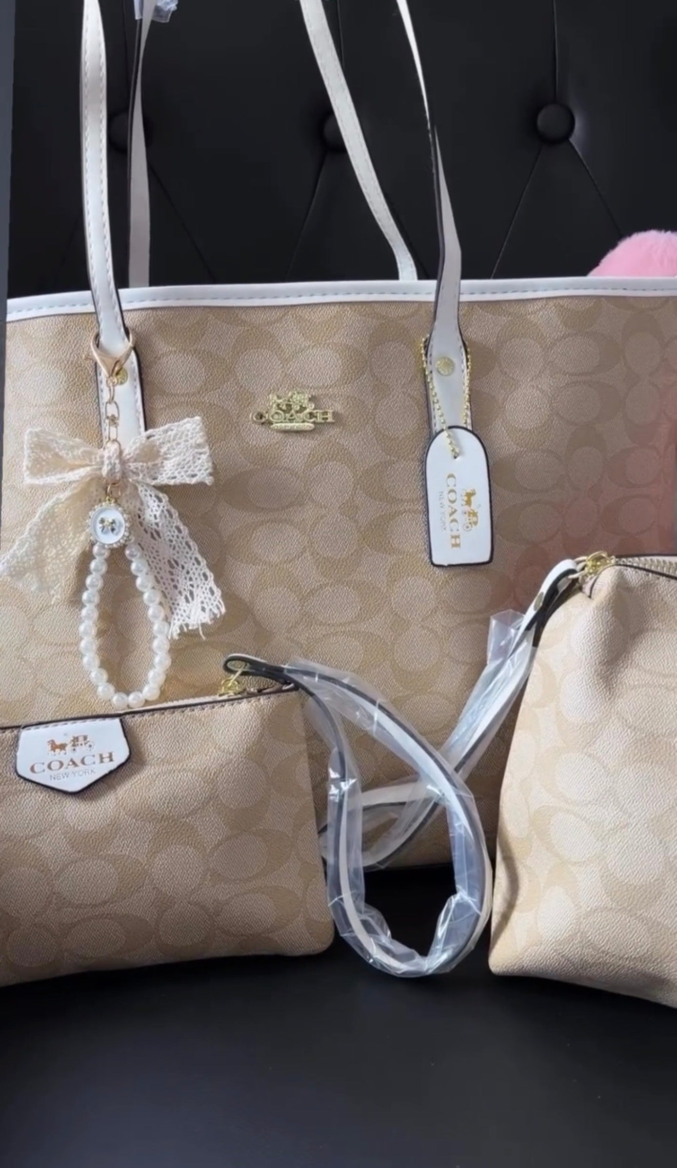 Beige 3pcs Set