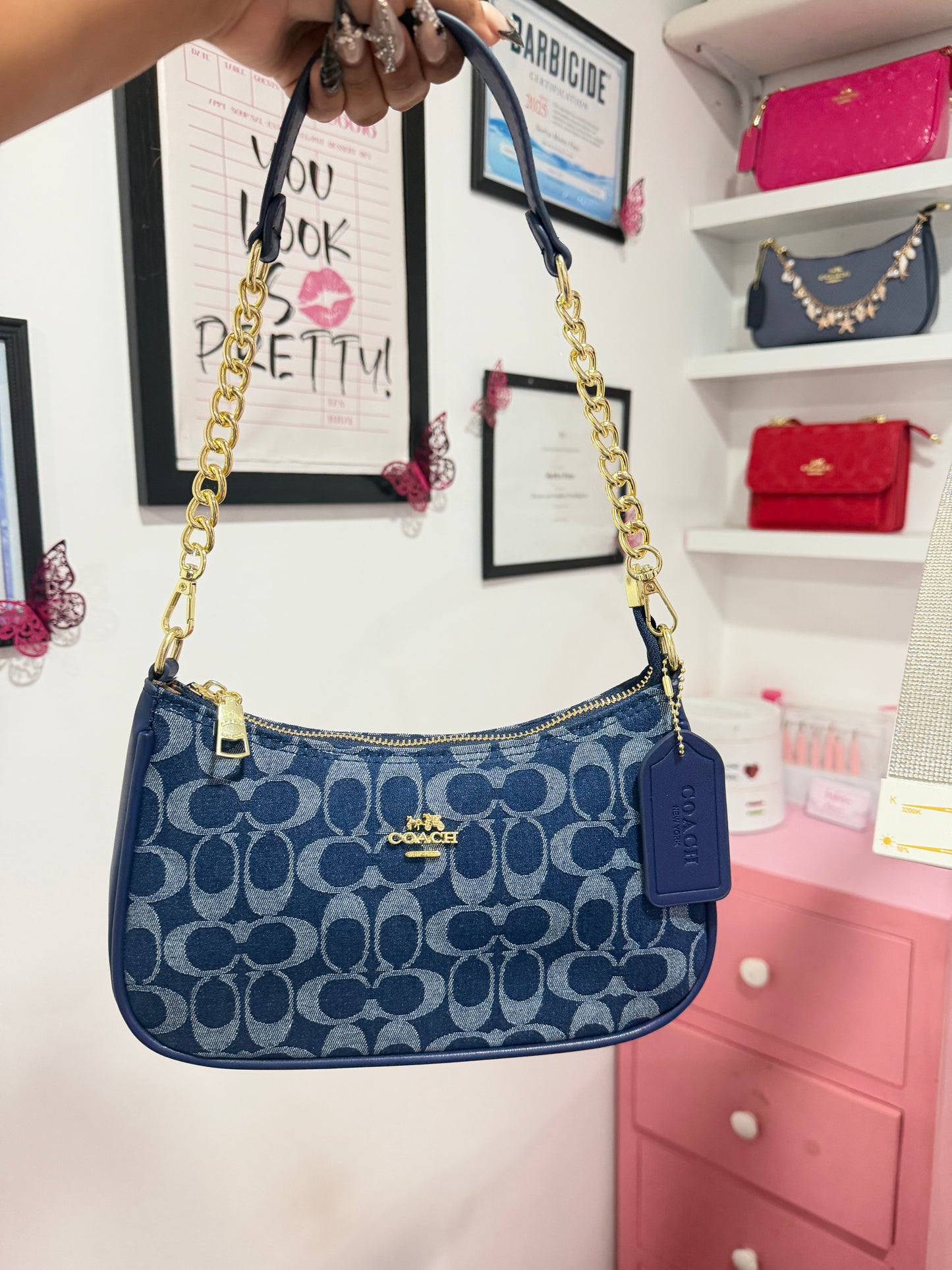 Blue Purse