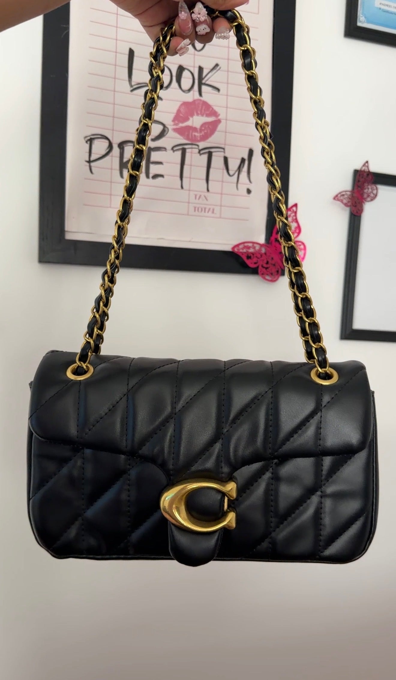 C Purse Gold