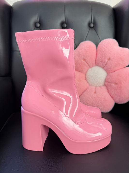 Pink Boots