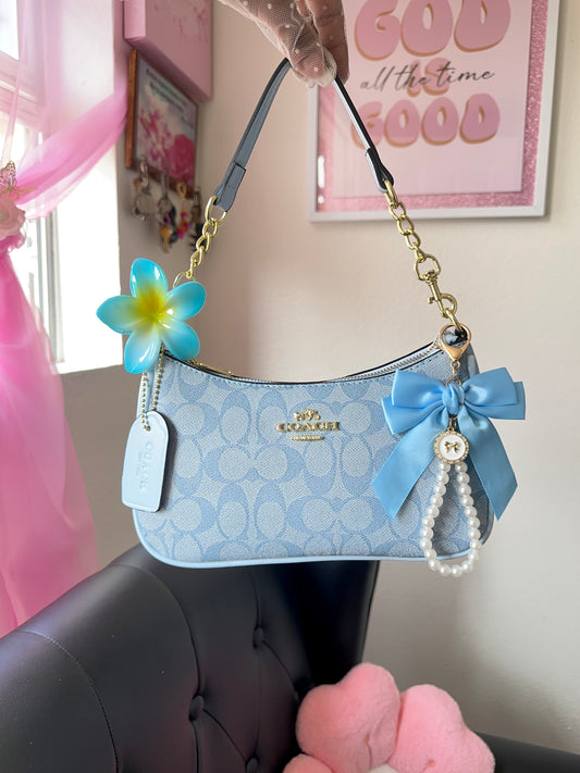 Blue purse