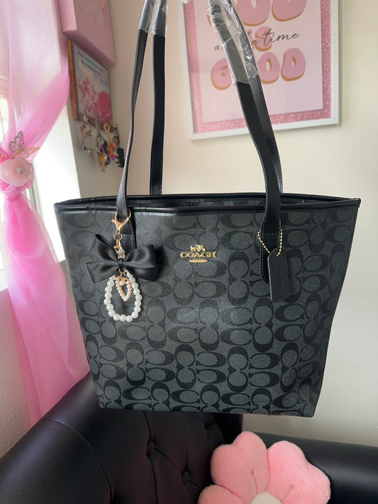 Black Medium Tote