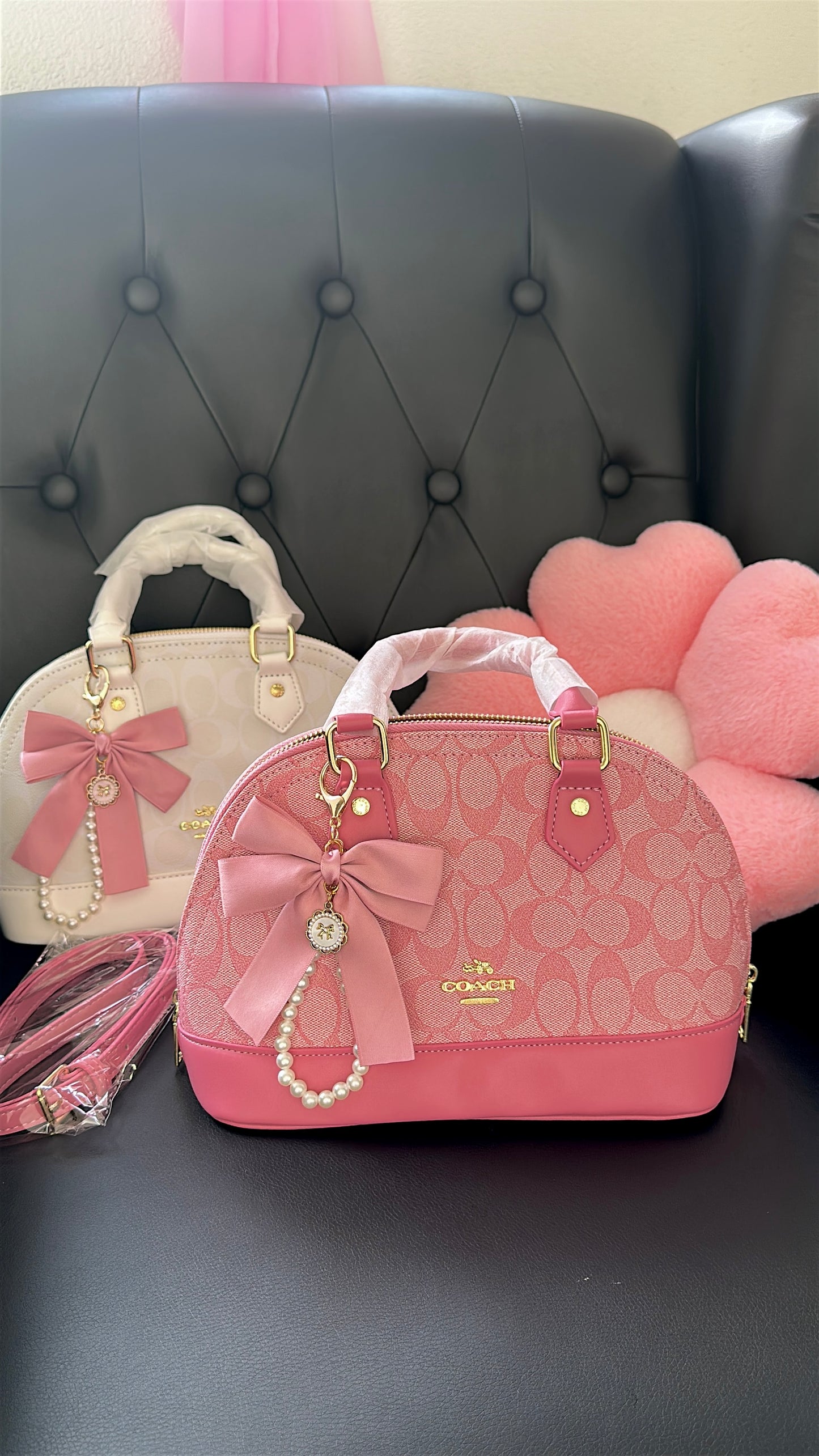 Pink purse