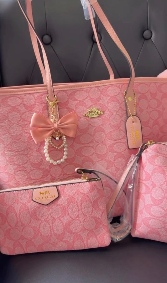 Pink 3pcs Set