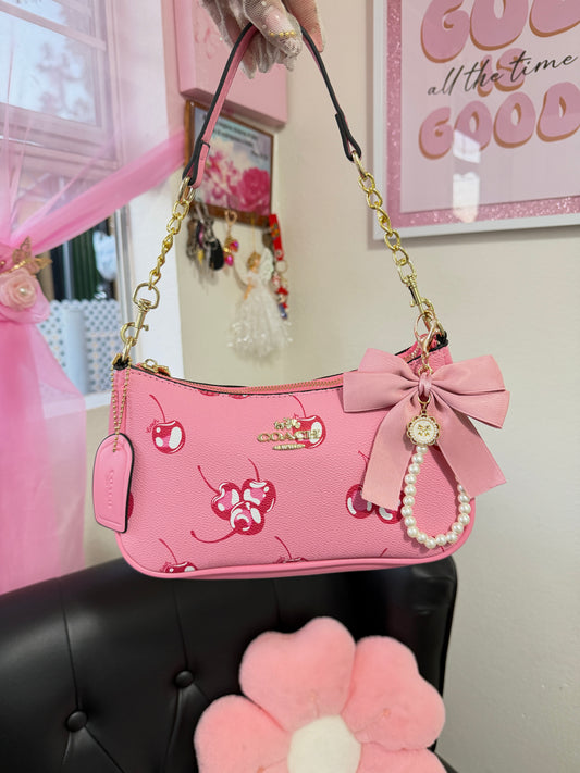Pink Cherry Purse