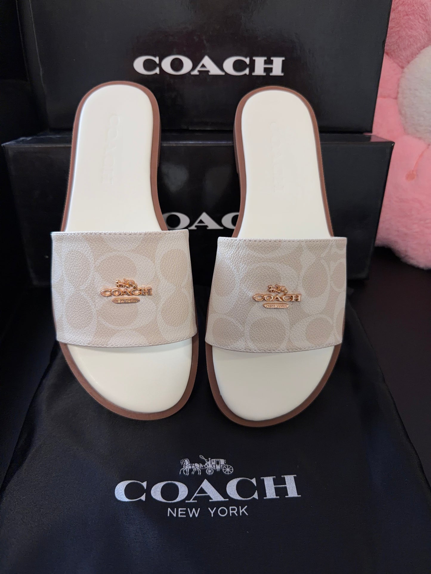 White Sandals