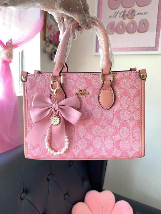 Pink Square Purse